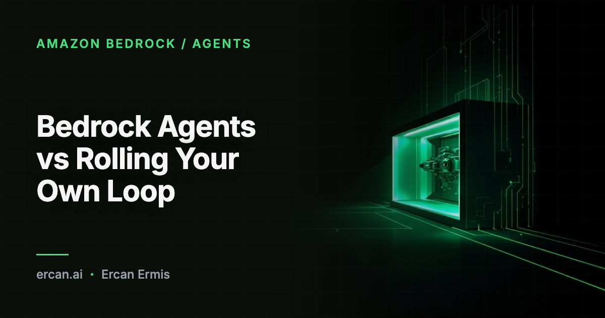Bedrock Agents Έναντι της Δικής σου Loop