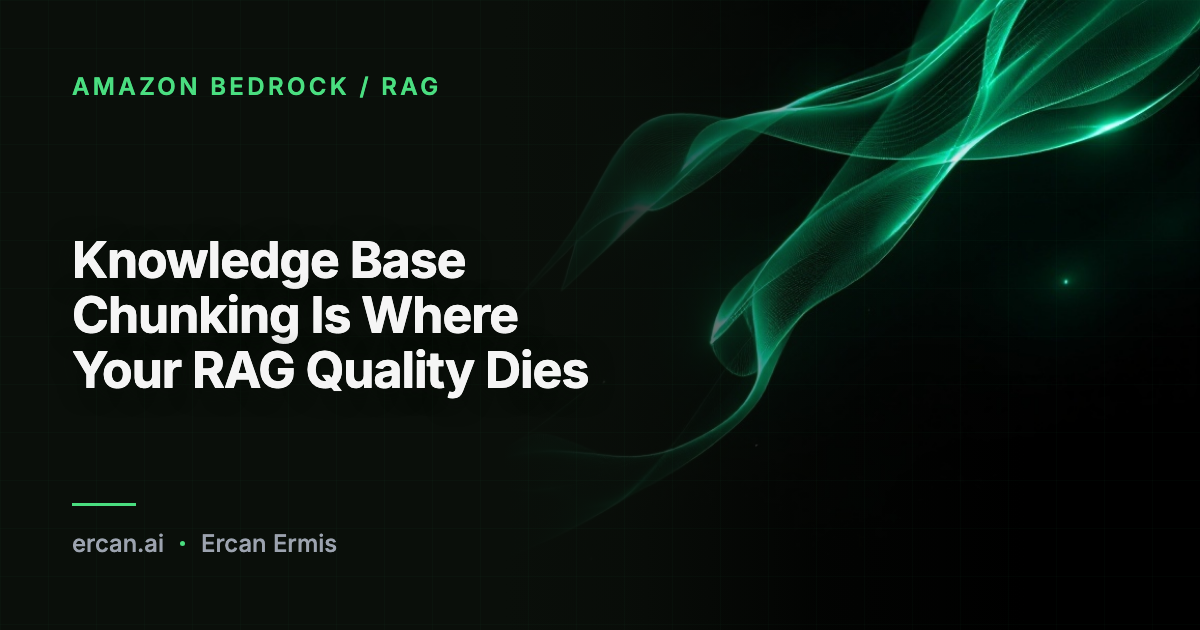 Knowledge Base Chunking Is Where Your RAG Quality Dies